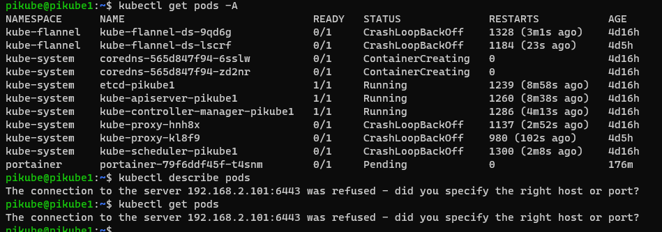 Kubectl 6443 Connection Refused Vnoob